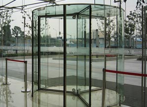  All Glass Revolving Door